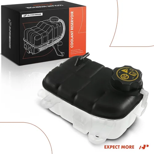Vista 9 de A-Premium Tanque de depósito de recuperación de desbordamiento de refrigerante de motor presurizado [con tapa] compatible con Buick Encore 2013-2019