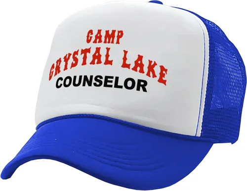 Vista 9 de Camp Crystal Lake Counselor - Halloween - Gorra de camionero estilo retro vintage