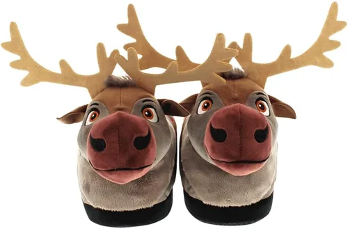 Vista 237 de Happy Feet - Pantuflas con licencia oficial de Disney y Pixar, pantuflas figurales para hombres, mujeres, niños, como se ve en Shark Tank