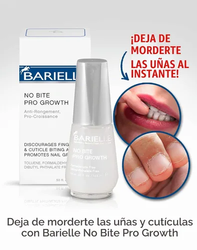 Vista 2 de Esmalte para uñas Barielle no morder pro Crecimiento, 0.5 Onzas