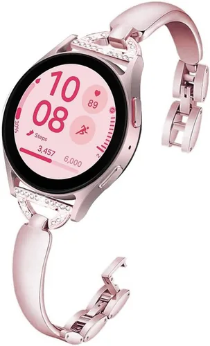 Vista 20 de DEALELE Correas compatibles con Samsung Galaxy Watch 7 / FE / 6/6 Classic / 5/5 Pro / 4/4 Classic / 3 1.614 in / Active 2, correa de repuesto