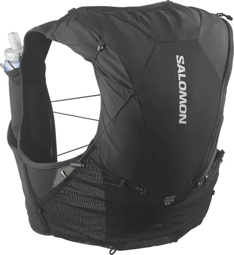 Vista 2 de Salomon Unisex Advance Skin 12 Chaleco de hidratación unisex para trail running de 12 litros Negro