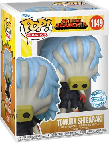 Vista 5 de Funko Pop! My Hero Academia: Tomura Shigaraki Glow Chase, edición especial, figura de vinilo exclusiva #1149