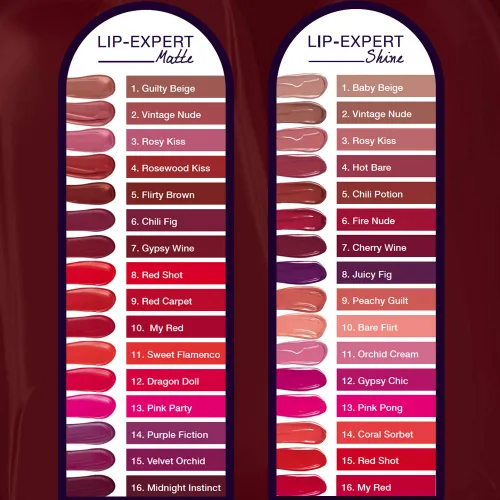 Vista 7 de By Terry Lip-Expert - Lápiz labial líquido mate, labios vibrantes y a prueba de besos, altamente pigmentado, de larga duración, My Red, 0.14 onzas
