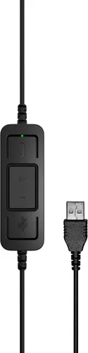 Vista 6 de EPOS Sennheiser SC 30 USB ML (504546) - Auriculares empresariales de una sola cara Para Skype Empresarial con sonido HD, micrófono