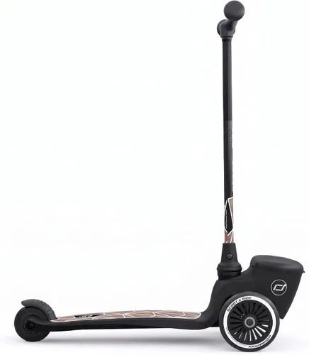 Vista 3 de Scoot and Ride Highway Kick 2 Scooter (Líneas Marrones)