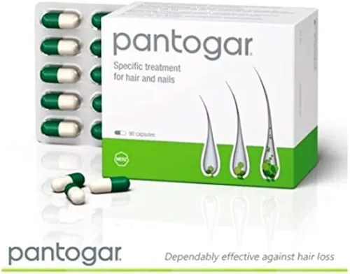 Vista 3 de Pantogar Pantovigar Tratamiento Específico para Cabello y Uñas (90 Cápsula -1 Caja)