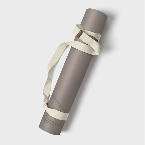 Vista 5 de WeGym Esterilla de yoga, esterilla de ejercicios de 4 mm acolchada para yoga, pilates, entrenamientos en casa - Esterilla de yoga de ante