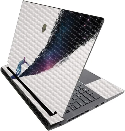 Vista 49 de MightySkins - Skin brillante con purpurina para Alienware M17 R3 (2020) y M17 R4 (2021) - Diversión de los años 90 Acabado duradero con purpurina