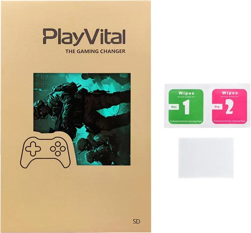 Vista 7 de PlayVital Juego completo de calcomanías protectoras para cubierta de vapor, pegatinas personalizadas cubierta de vinilo para Steam Deck Handheld