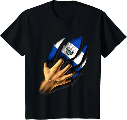 Vista 38 de El salvador bandera camisa salvadoreña en mi