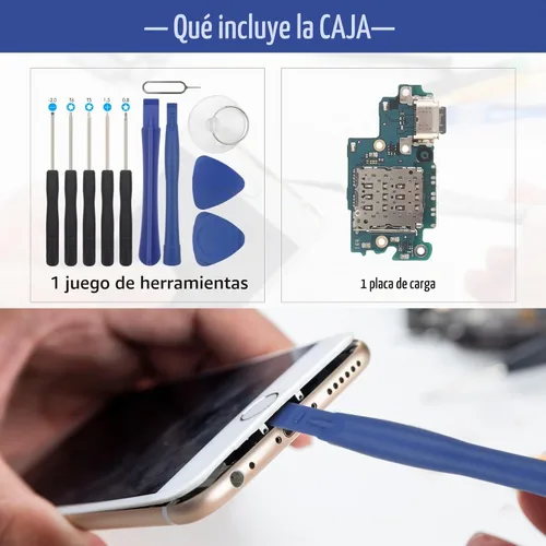 Vista 6 de Conector de muelle para Samsung Galaxy A53 5G SM-A536U Puerto de carga USB Flex Cable Reemplazo para A53 5G SM-A536U Tipo C Cargador Dock Board