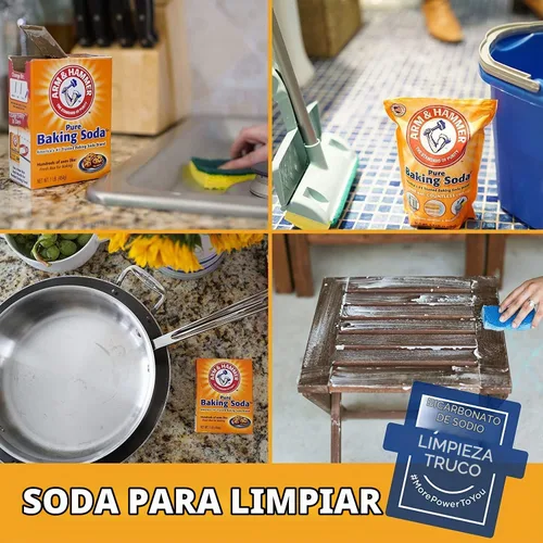 Vista 6 de Arm & Hammer Bicarbonato de sodio Fresh-n-Natural 12oz