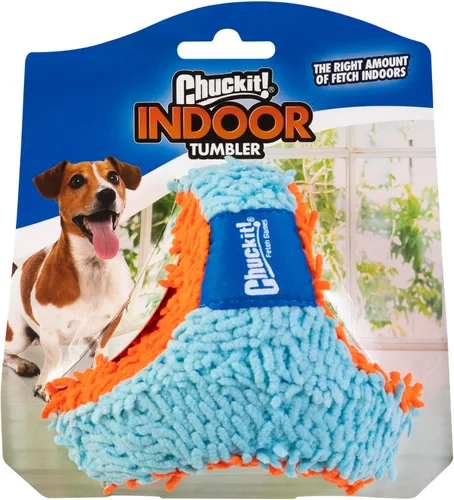 Vista 12 de Chuckit! ¡Tíralo! Juguete de perro ardilla interior Juguete interactivo para perros para aburrimiento y juego de búsqueda en interiores con diseño