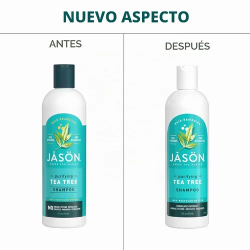 Vista 6 de Jason Champú Árbol de Té 12 oz