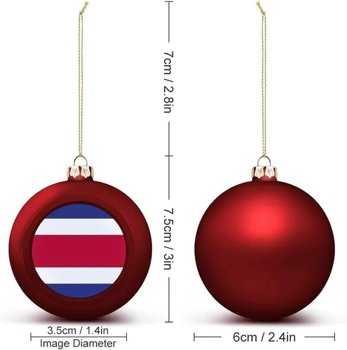 Vista 235 de Boobs Funny Shatterproof Matte Christmas Balls for Tree Wreath Home Decor 1PCS