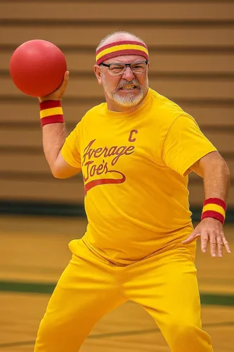 Vista 7 de DIRTYRAGZ Dodgeball - Juego de camiseta y bandas para el sudor, muñequeras retro con diadema, camisa de cosplay, disfraces divertidos de Halloween