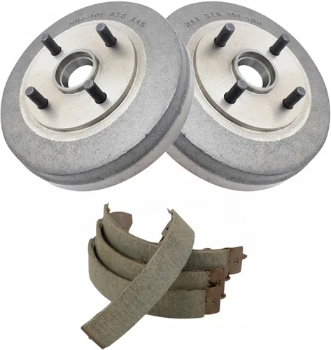 Vista 28 de Kit de tambor y zapata de freno trasero TRQ Compatible con Colorado Canyon i-280 i-290 i-350 Pickup