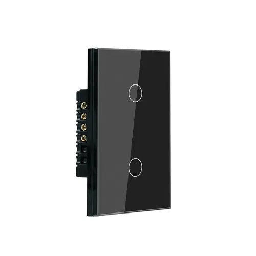 Vista 17 de Interruptor de luz inteligente necesita cable neutro, una sola banda, negro 1 botón 4.65 x 2.83 x 1.34 pulgadas, solo Wi-Fi de 2.4 GHz, funciona