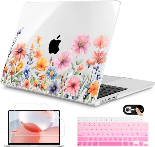 Vista 33 de Mektron Funda para MacBook Air 2025 M4 de 13.6 pulgadas A3240 Compatible con 2023 A2681 M2 2024 A3113 M3 Chip con Liquid Retina Display Touch ID