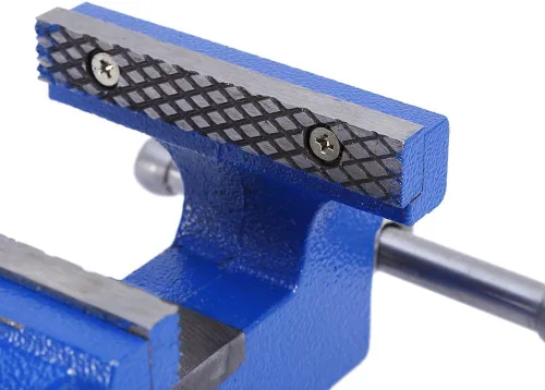 Vista 5 de Tornillo de banco de mandíbula de 4 pulgadas, multiusos, tornillo de banco resistente de 360 grados, 3.937 in, mecánico de mandíbula, taller