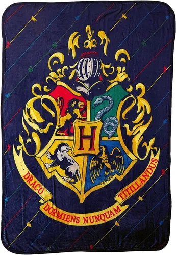 Vista 10 de Northwest Manta de micro Raschel de Harry Potter, ligera y transpirable para sofá, acogedora para todas las estaciones, 46 x 60 pulgadas, bandera