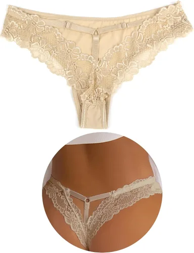 Vista 11 de ohyeah Tanga de encaje para mujer, bragas, tangas, ropa interior XS-4XL
