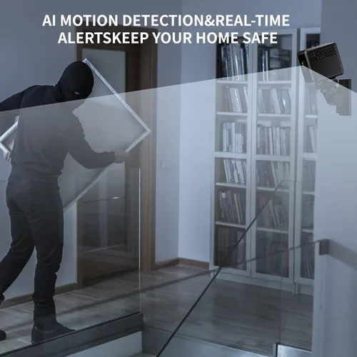 Vista 6 de Mini cámara de seguridad 4K WiFi cámara inalámbrica pequeña inteligente portátil HD cámara de niñera con detección de movimiento en la nube