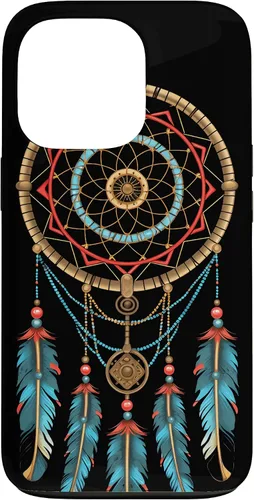 Vista 10 de Dreamcatcher Native American Indian Feathers Tribal Boho Case for iPhone 17