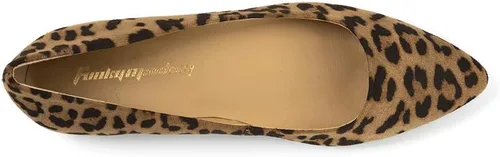 Vista 5 de FUNKYMONKEY Zapatos planos clásicos de ballet para mujer, zapatos planos casuales y cómodos