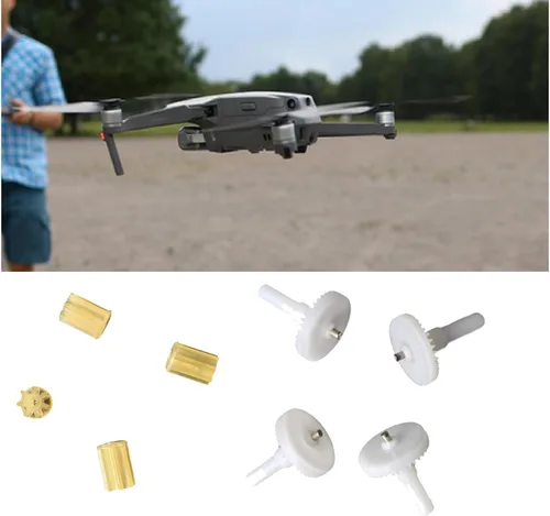 Vista 3 de kowaku 8 piezas de engranajes de motor de drones y engranajes grandes 36T, piezas de reparación de juguetes RC Quadcopter para accesorios E88Pro E88
