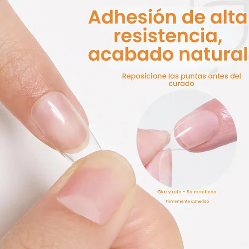 Vista 7 de Beetles Solid Nail Glue Gel Hands-Free 20g, for Gel Nail Tips Fake Nails