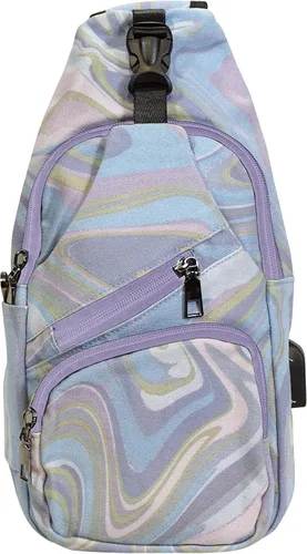 Vista 77 de Nupouch Mochila cruzada antirrobo, carga USB, mochila ligera para viajes, senderismo, todos los días