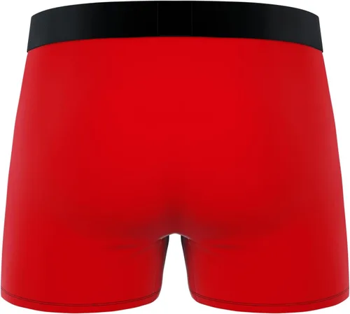Vista 5 de CRAZYBOXER Ropa interior para hombre Angry Birds, ligera, cómoda, con cintura antideslizante (paquete de 2)