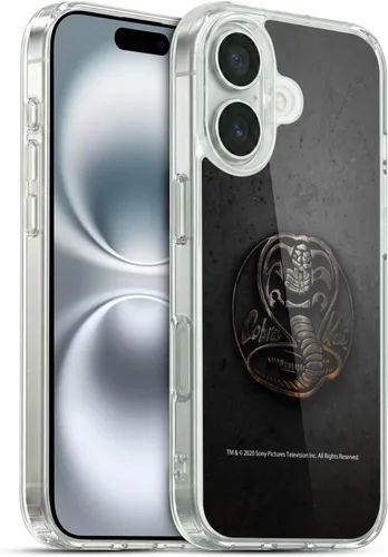 Vista 199 de Head Case Designs Funda de gel suave con licencia oficial de Cobra Kai Gold Medal Graphics compatible con Apple iPhone 7 Plus/iPhone 8 Plus