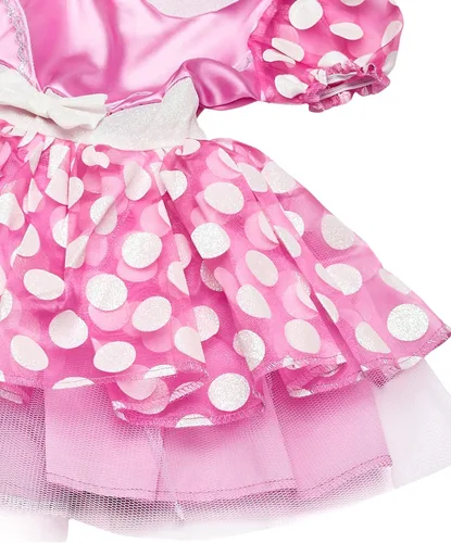 Vista 3 de Disfraz de Minnie Mouse de lujo para bebés