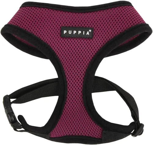 Vista 22 de Puppia Arnés suave para perro, sin estrangulamiento, sobre la cabeza, malla transpirable de triple capa, cinturón ajustable en el pecho y hebilla