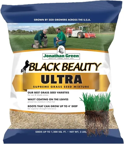 Vista 10 de Semillas de césped Jonathan Green Black Beauty