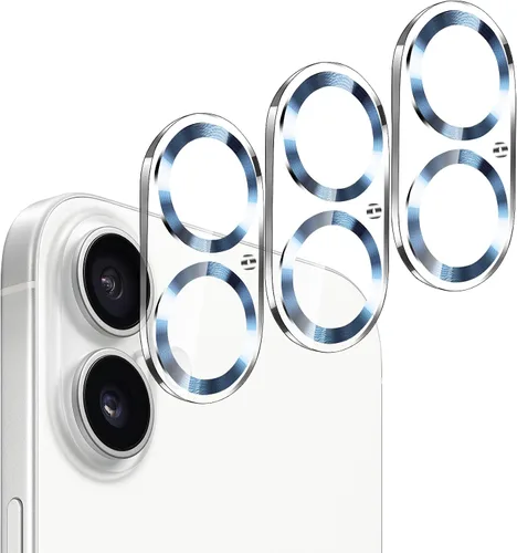 Vista 153 de Dengduoduo Paquete de 3 protectores de lente de cámara de vidrio templado para iPhone 15 de 6.1 pulgadas y para iPhone 15 Plus de 6.7 pulgadas