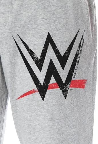 Vista 3 de WWE Adult Men's Classic WWE Logo Loungewear Sleep Pajama Pants