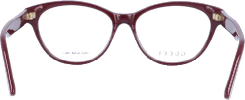 Vista 4 de Gucci Gucci-Logo GG0766OA 003 - Gafas de sol para mujer marco óptico burdeos de 2126in Borgoña Transparente Borgoña