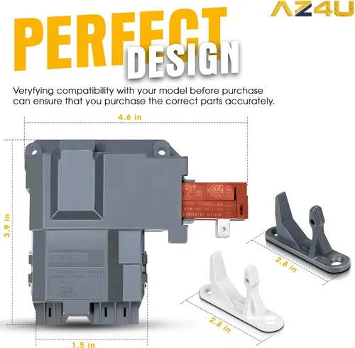 Vista 5 de AZ4U 131763256 1317632 131763202 GLTF2940FS1 FAFW4011LW0 FAFW3511KW0 para Electrolux, Frigidaire, Kenmore, Crosley, GE