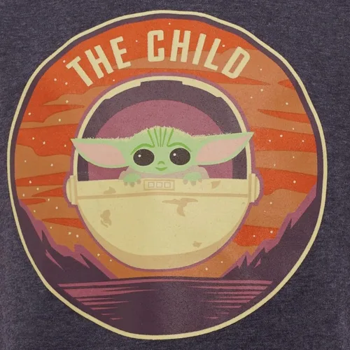 Vista 6 de STAR WARS The Mandalorian Baby Grogu - Paquete de 2 camisetas azulblanco, azul, blanco