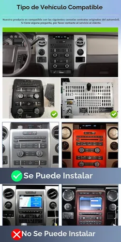 Vista 9 de Radio de coche para Ford F150 2009-2014: [4G+64G] 9 pulgadas 1280 * 720