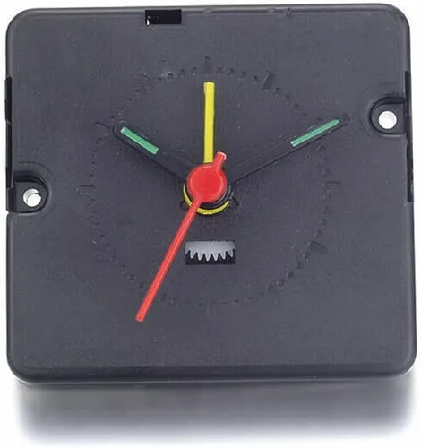 Vista 6 de SaiDian 1 unids cuarzo reloj despertador movimiento reloj reemplazo mecanismo reparación piezas DIY 588-08 con hora/minuto/segundo manos
