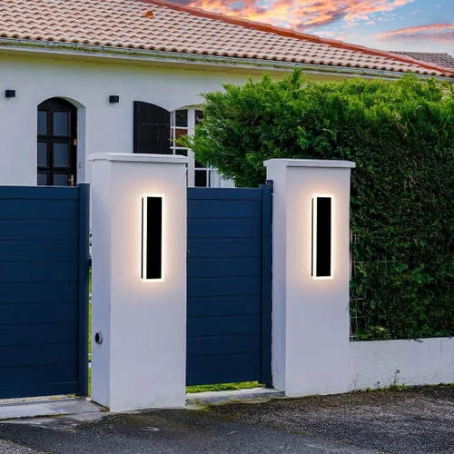 Vista 7 de Luz de pared al aire libre moderna de 18 pulgadas IP65 impermeable