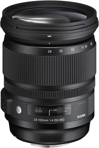 Vista 2 de Sigma lente 24-105 mm F4.0 Art DG OS HSM para Canon