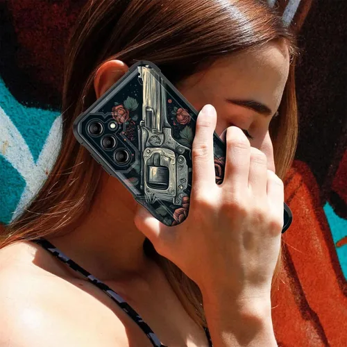 Vista 517 de Funda para Galaxy A14 5G, [Doble Capa][Protección contra Caídas de Grado Militar de 10 Pies] [Antideslizante] Funda Resistente a Prueba de Golpes