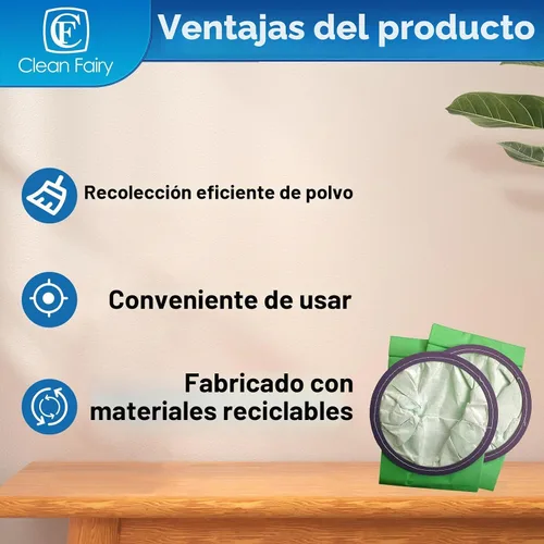 Vista 4 de 15pk 6QT Bolsas de vacío para ProTeam QuietPro BP y Super QuarterVac 100431