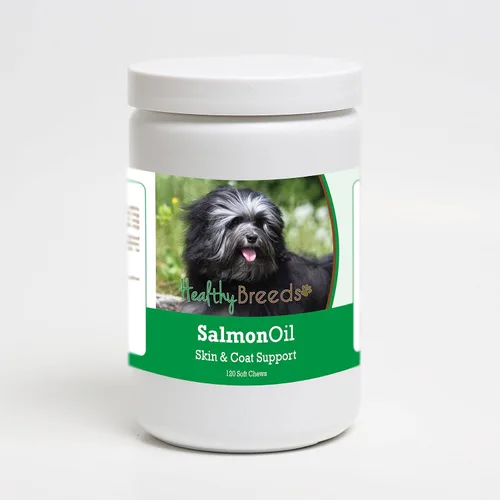 Vista 193 de Healthy Breeds Affenpinscher - Masticables suaves de aceite de salmón, 90